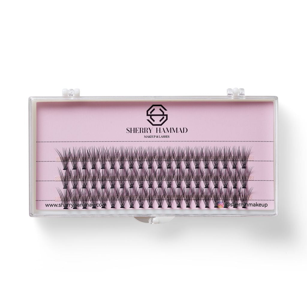 Sherry Hammad stripe lashes