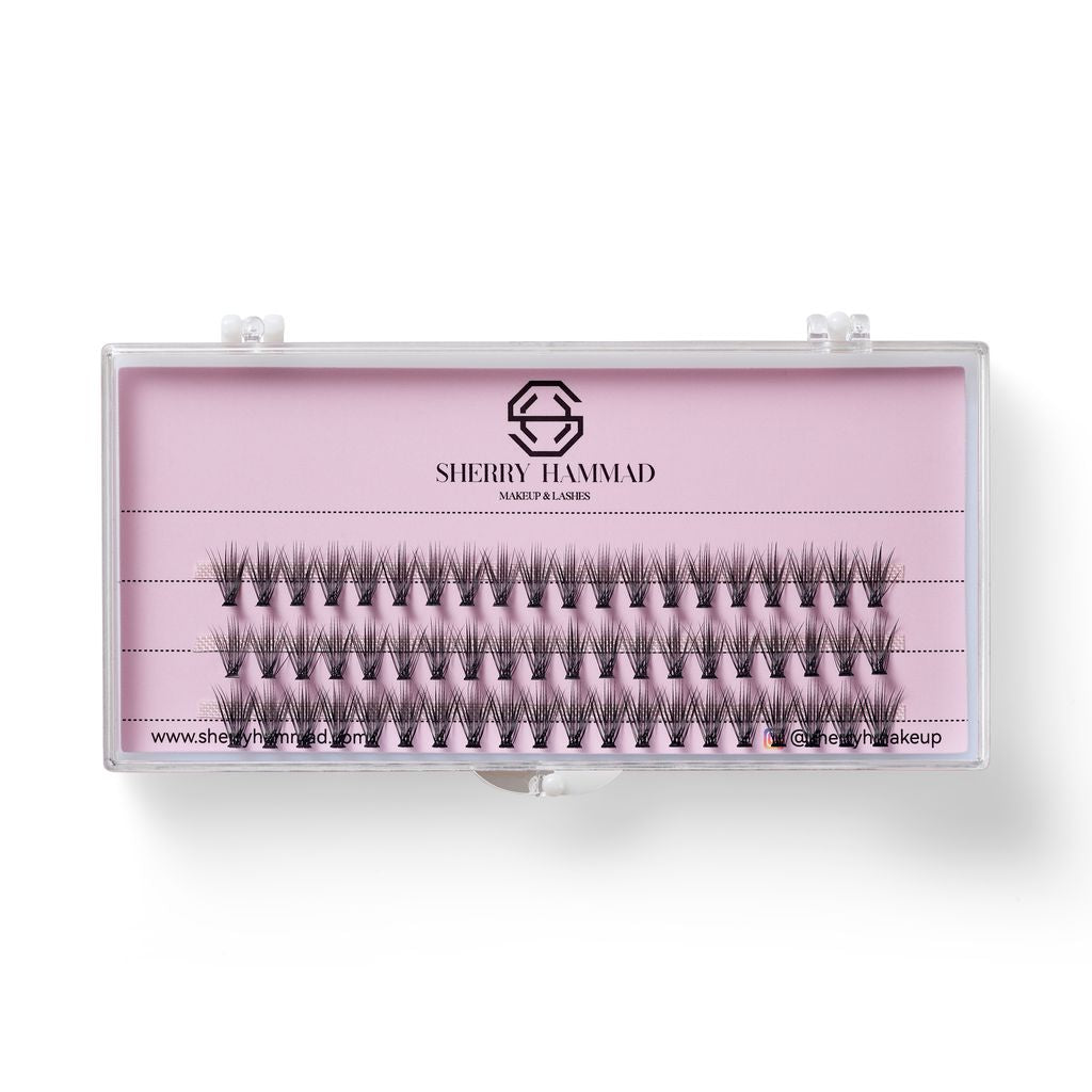 Sherry Hammad stripe lashes