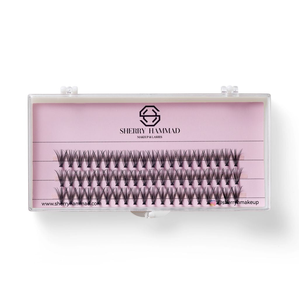 Sherry Hammad stripe lashes